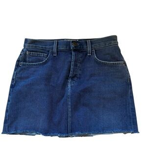 Current/Elliott Denim Mini Skirt